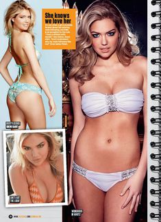 Возбуждающая Кейт Аптон в журнале ZOO фото #6