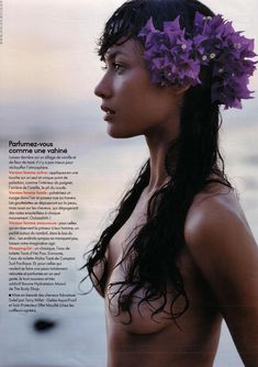 Голая грудь Ольги Куриленко в журнале Elle фото #4