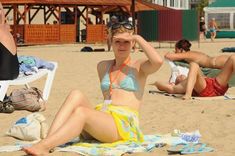 Дарья Калмыкова в бикини на фестивале «Кинотавр» фото #11