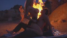 Голая Кайли Нэш в эро фильме The Hills Have Thighs фото #1