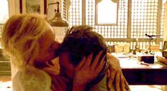 Голая Кристин Скотт Томас в фильме «Английский пациент» фото #4