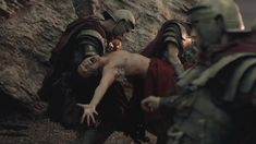 Голая Эрин Каммингс в сериале «Спартак. Кровь и песок» фото #12