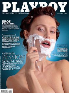 Красивая Габриэлла Пессион снялась голой в журнале Playboy фото #1
