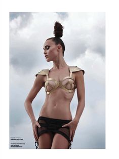 Красивая Габриэлла Пессион снялась голой в журнале Playboy фото #10