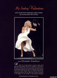 Анна Николь Смит позирует голой в журнале Playboy фото #3