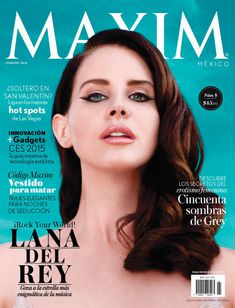Соблазнительная Лана Дель Рей  в журнале Maxim фото #1